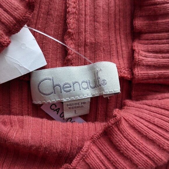 NEW CHENAULT rib dress Mockneck Sweater Dress Large - Picture 5 of 13